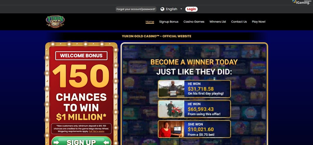YukonGold Homepage